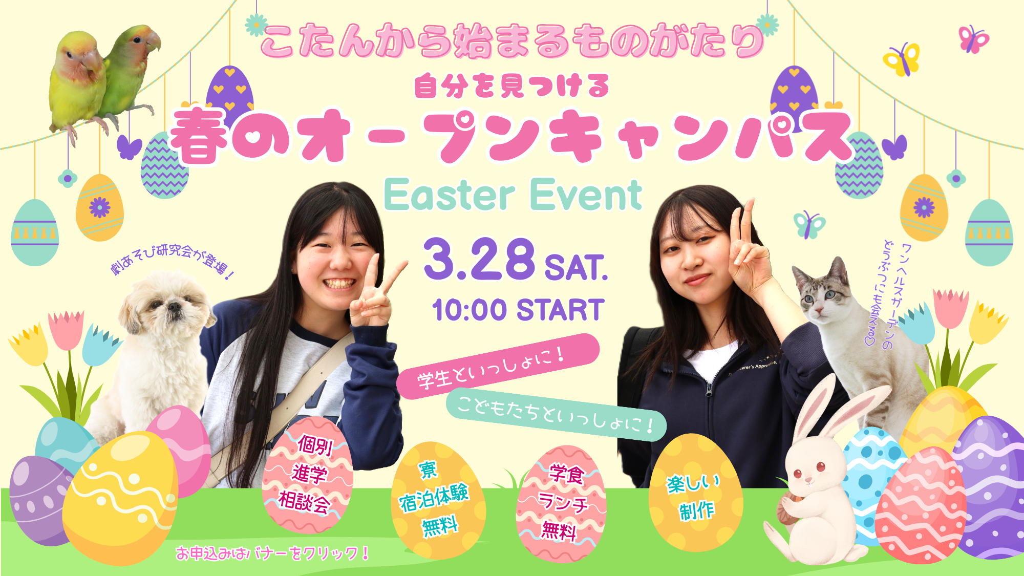 オープンキャンパス案内